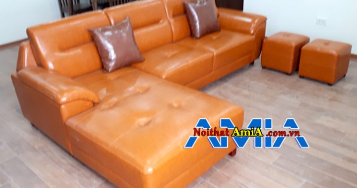Mẫu ghế sofa da đẹp hiện đại Thanh Hóa