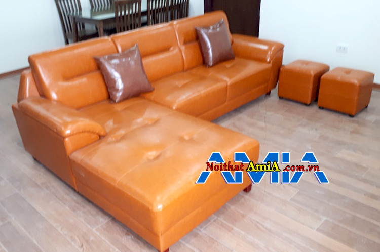 Mẫu ghế sofa da đẹp hiện đại Thanh Hóa