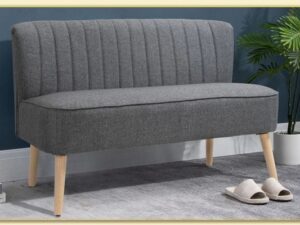 Hình ảnh Chụp mẫu ghế sofa văng nỉ màu ghi Softop-1181