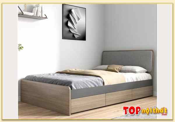 Hình ảnh Giường ngủ hiện đại kích thước nhỏ cho chung cư GNTop-0066