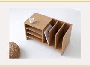 Hình ảnh mẫu tủ đầu giường nhỏ nhiều ngăn gỗ hiện đại TDGTop-0122